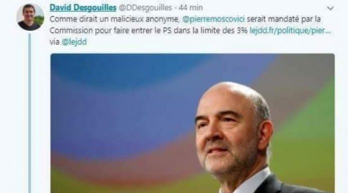 Pierre Moscovici va à la Cour des comptes…