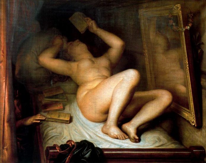 Antoine_Wiertz_La_liseuse_de_romans